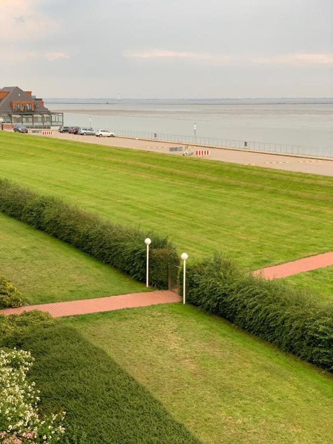 ヴィルヘルムスハーフェンFewo Mit Meerblick - Direktzugang Zur Nordseeアパートメント エクステリア 写真