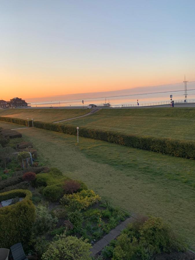ヴィルヘルムスハーフェンFewo Mit Meerblick - Direktzugang Zur Nordseeアパートメント エクステリア 写真