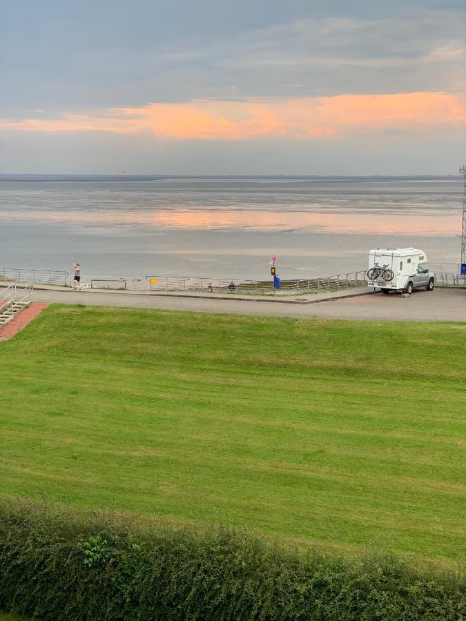 ヴィルヘルムスハーフェンFewo Mit Meerblick - Direktzugang Zur Nordseeアパートメント エクステリア 写真